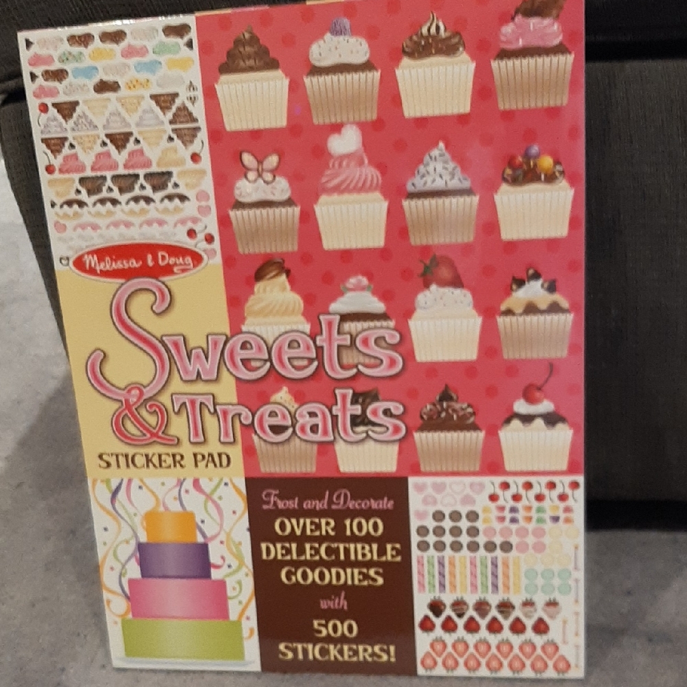 Melissa & Doug Colorful Cupcake Sticker Pad